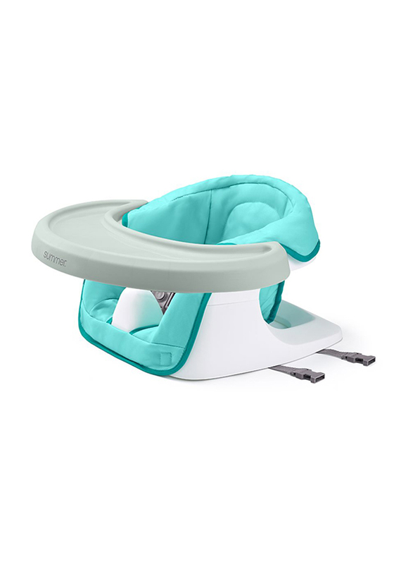 Summer Infant 3-in-1 Floor ‘N More Support Seat, Aqua
