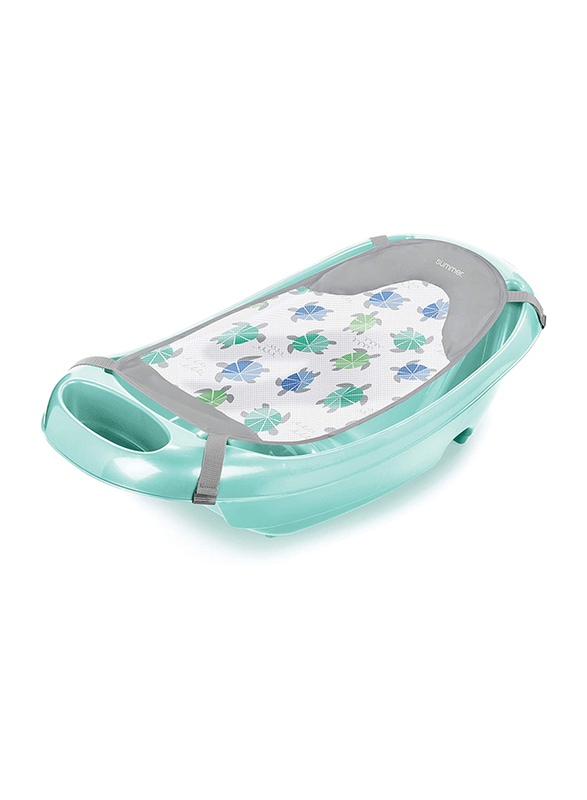 Summer Infant Splish N Splash Baby Bath Tub for Babies, Neutral Green