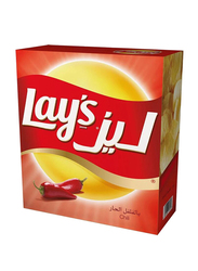 Lay's Chili Flavour Potato Chips, 14 Packs x 23g