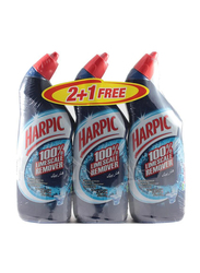 Harpic Toilet Cleaner, 3 Bottles x 750ml