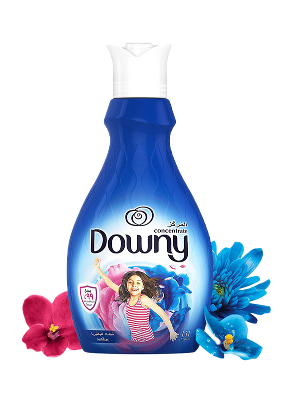 Downy Concentrate Antibacterial Fabric Softeners, 4 Bottles x 1.5 Liter