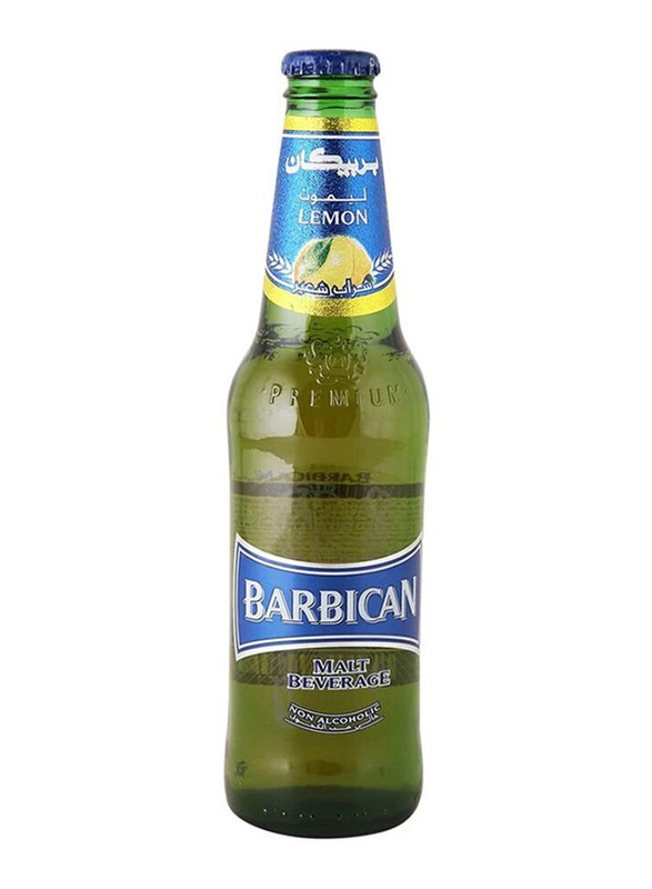 Barbican Lemon Non-Alcoholic Malt Soft Drink, 6 Bottles x 330ml