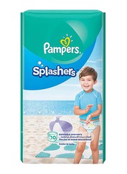Pampers Splashers Swimming Pants, Size 5-6, 14+ kg, Carry Pack, 10 Count