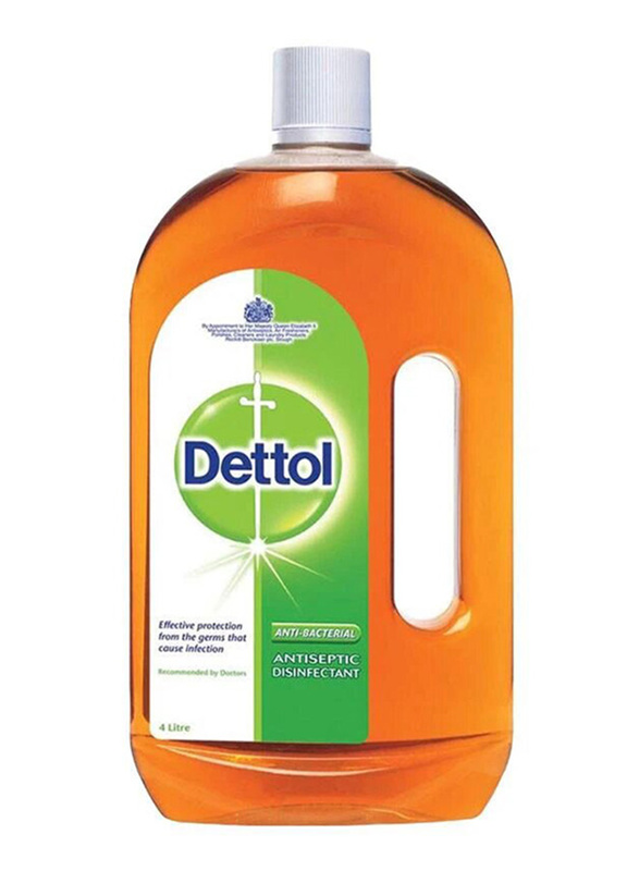 Dettol Antiseptic Disinfectant Liquid, 4 Litres