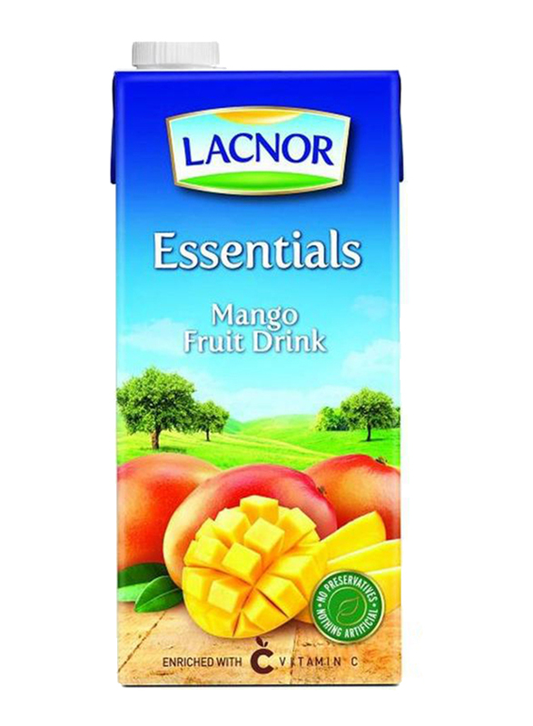 

Lacnor Essentials Mango Juice Drink, 12 x 1 Liter