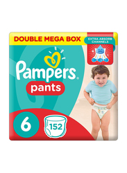 Pampers Pants Diapers, Size 6, Extra Large, 16+ Kg, Double Mega Box, 152 Count