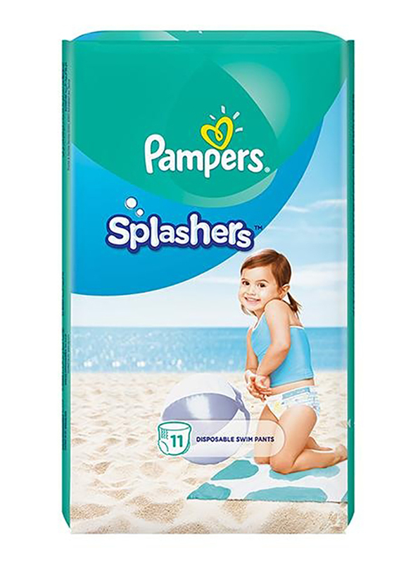 Pampers Splashers Swimming Pants, Size 4-5, 9-15 kg, Carry Pack, 11 Count