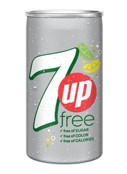 7 Up Free Soft Drink, 30 Cans x 155ml
