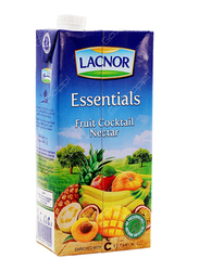 Lacnor Essentials Nectar Fruit Cocktail Juice, 12 x 1 Liter