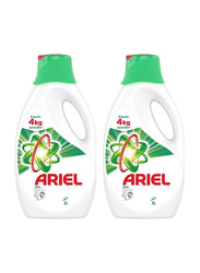 Ariel Original Scent Automatic Power Gel Liquid Detergent, 2 Bottles x 2 Liter