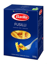 Barilla Fusilli Semolina Pasta, 3 Boxes x 500g