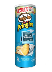 Pringles Salt & Vinegar Chips, 4 Cans x 165g