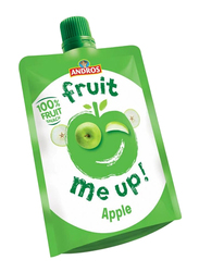 Andros Fruit Me Up Green Apple Fruit Juice, 4 Pouches x 90g