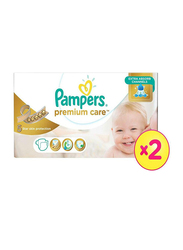 Pampers Premium Care Diapers, Size 4, Maxi, 8-14 kg, Mega Box, Dual Pack, 200 Count
