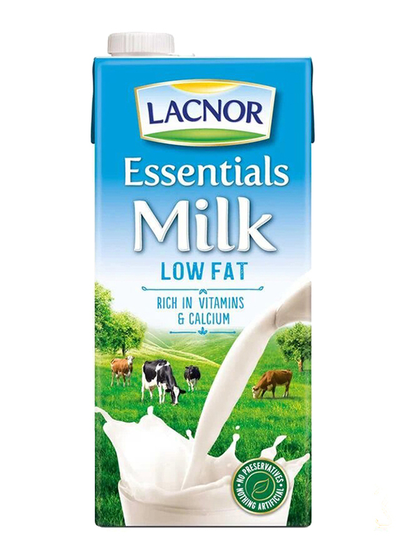 

Lacnor Essentials Low Fat Milk, 12 x 1 Liter