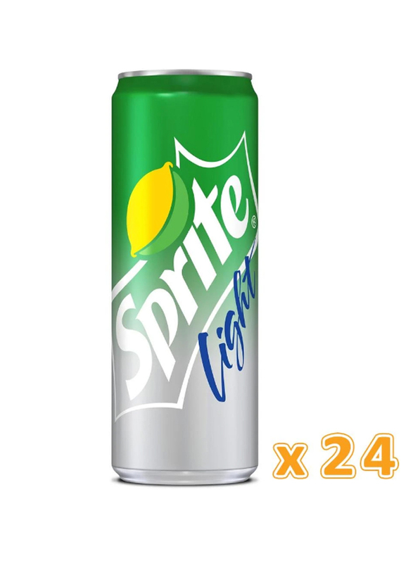 Sprite Light Soft Drink, 24 Cans x 330ml