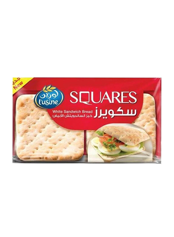 Lusine Squares Sandwich Bread, 2 Packs x 252g