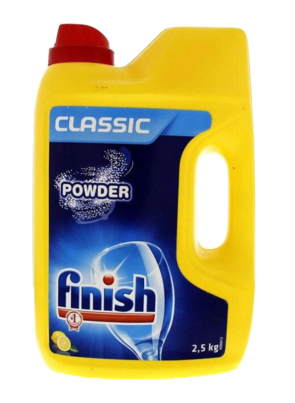 Finish Classic Lemon Dishwashing Powder, 2.5 Kg