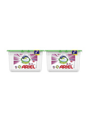 Ariel 3-in-1 Downy Touch of Freshness Laundry Detergent Pods, 2 Boxes x 15 Pods