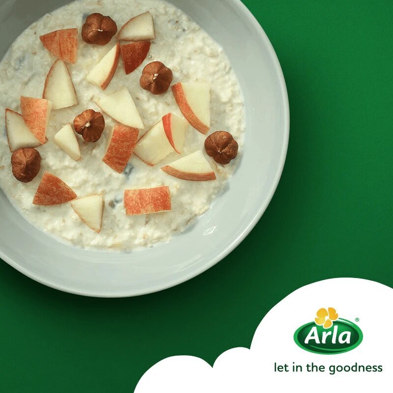 Arla Organic Low Fat Milk, 4 x 1 Liter