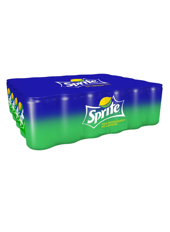Sprite Regular Soft Drink, 30 Cans x 150ml