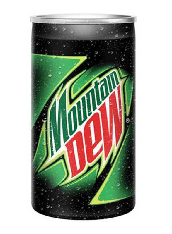 Mountain Dew Soft Drink, 30 Cans x 150ml