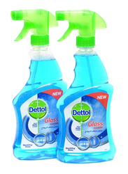 Dettol Glass Cleaner, 2 Bottles x 500ml
