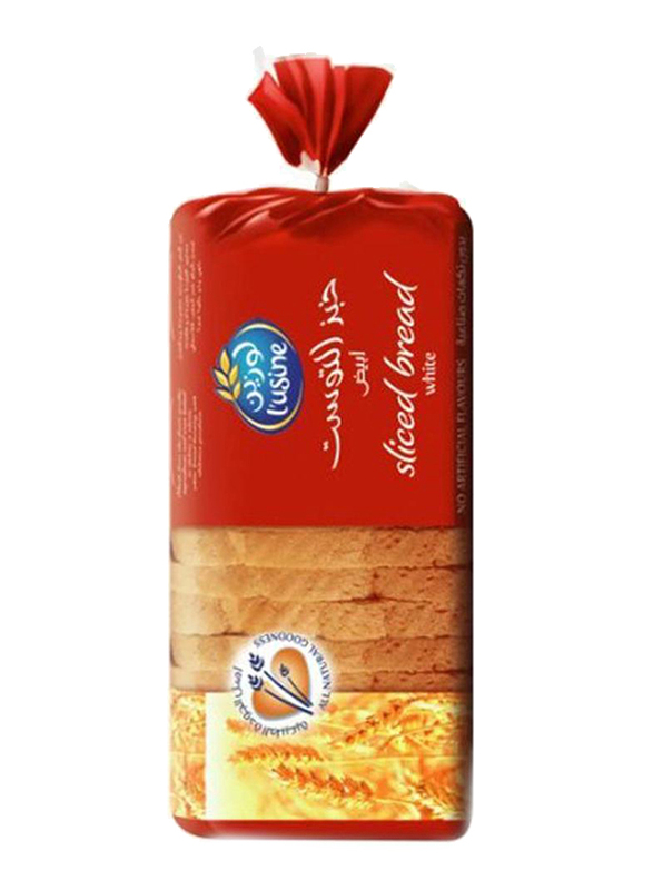 Lusine White Sliced Bread, 2 Packs x 600g