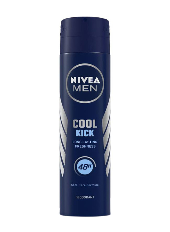 

Nivea Men 48 Hour Cool Kick Deodrant, 3 x 150ml