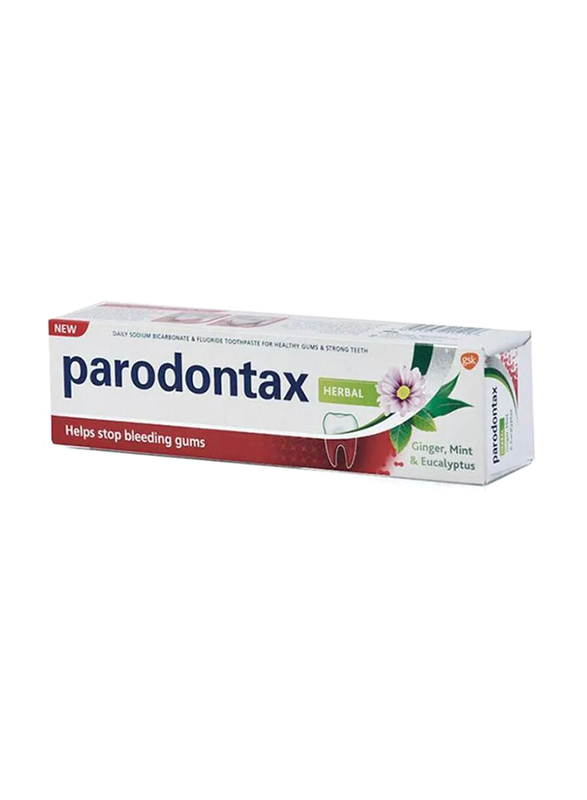 

Parodontax Herbal Ginger Mint Toothpaste White, 75ml