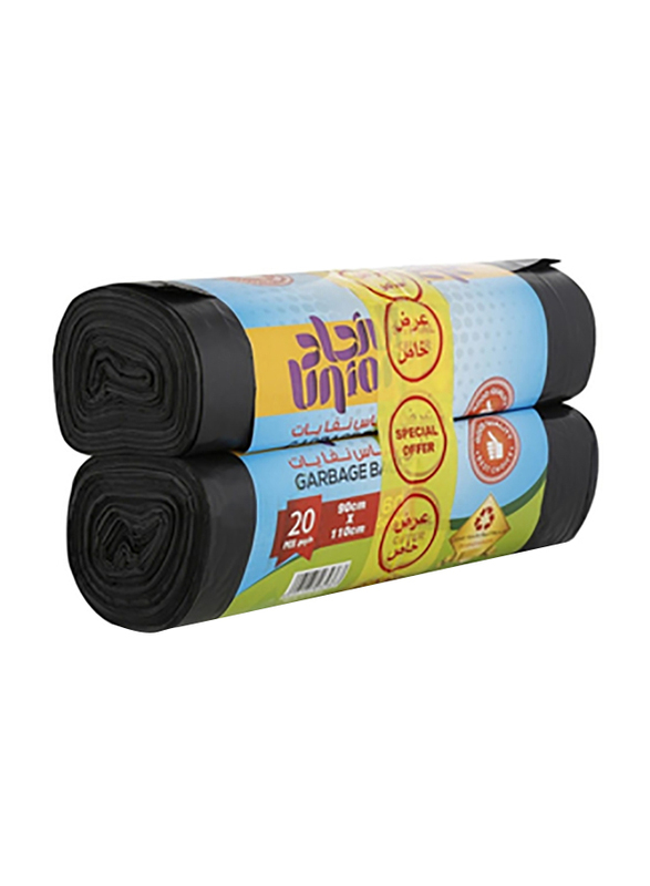 

Co-Op Wave Top Garbage Bag, 1 Piece, Black