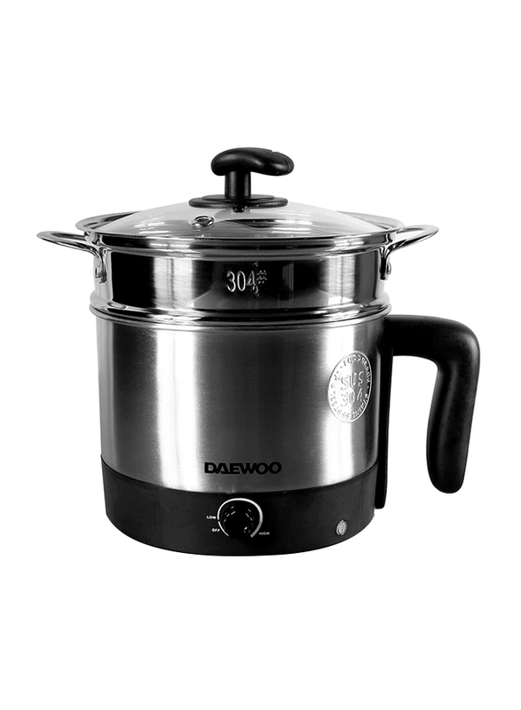 

Daewoo 1.2L Multi-Purpose Kettle, 600W, DEK-1376, Silver