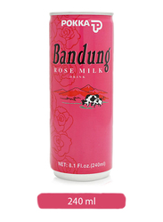 Pokka Bandung Rose Milk Drink, 240ml