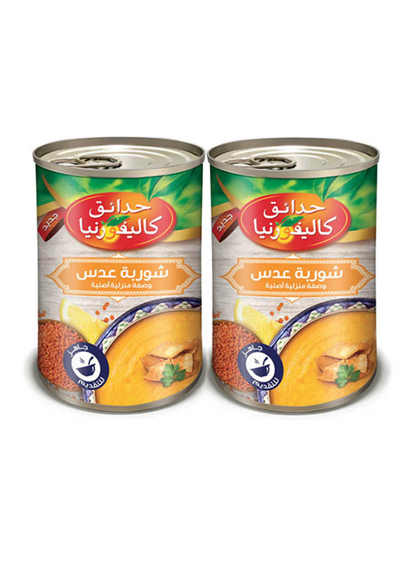 

California Garden Lentil Soup, 2 Cans x 430g