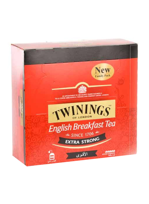 

Twinings English Breakfast Extra Strong Tea, 4 x 100 Bags