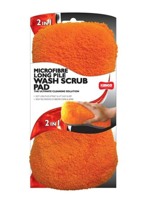 

Kenco Microfiber Wash Scrub Pad, Orange