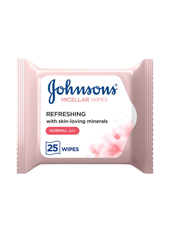 

Johnson & Johnson Daily Essentials Face Wips Normal, 25 Wipes