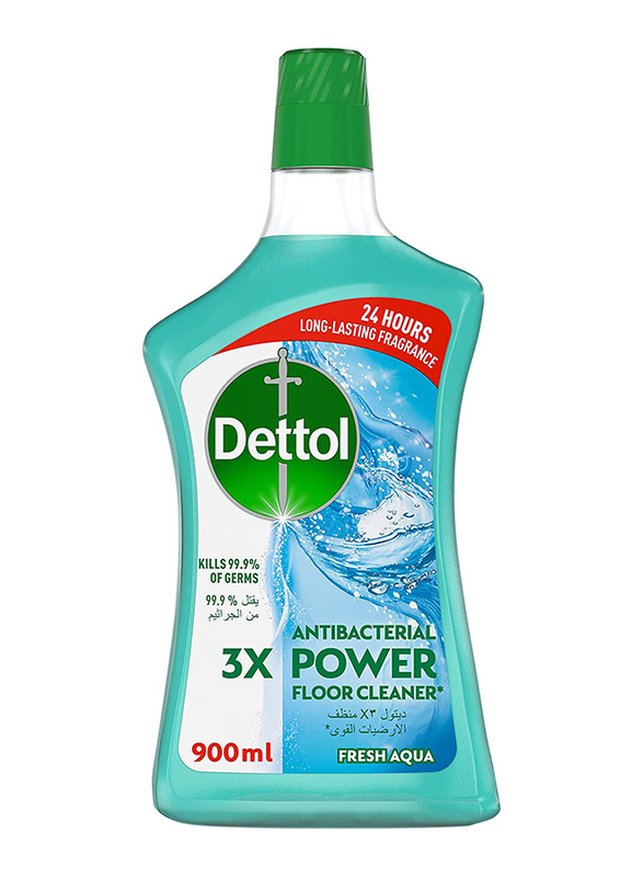 

Dettol 4 in 1 Mac Aqua Antibacterial Power Floor Cleaner, 900ml