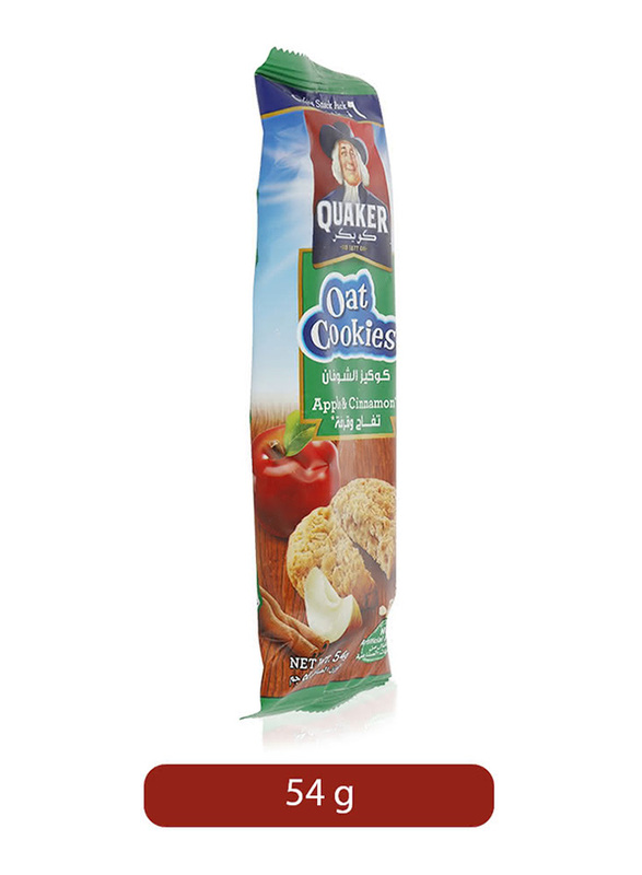

Quaker Apple & Cinnamon Oat Cookies, 54g