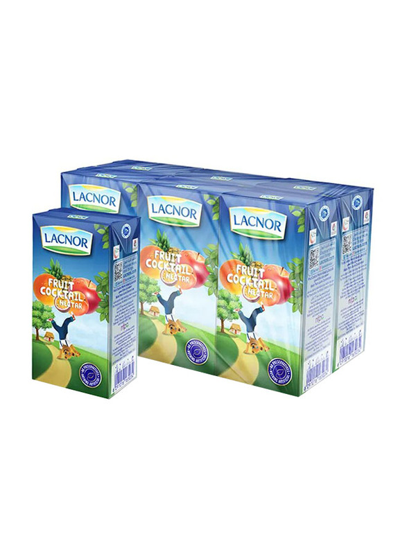 

Lacnor Fruit Cocktail Nectar Juice, 6 x 125ml