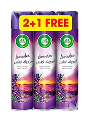 Air Wick Aerosol Lavender Air Freshener, 3 x 300ml