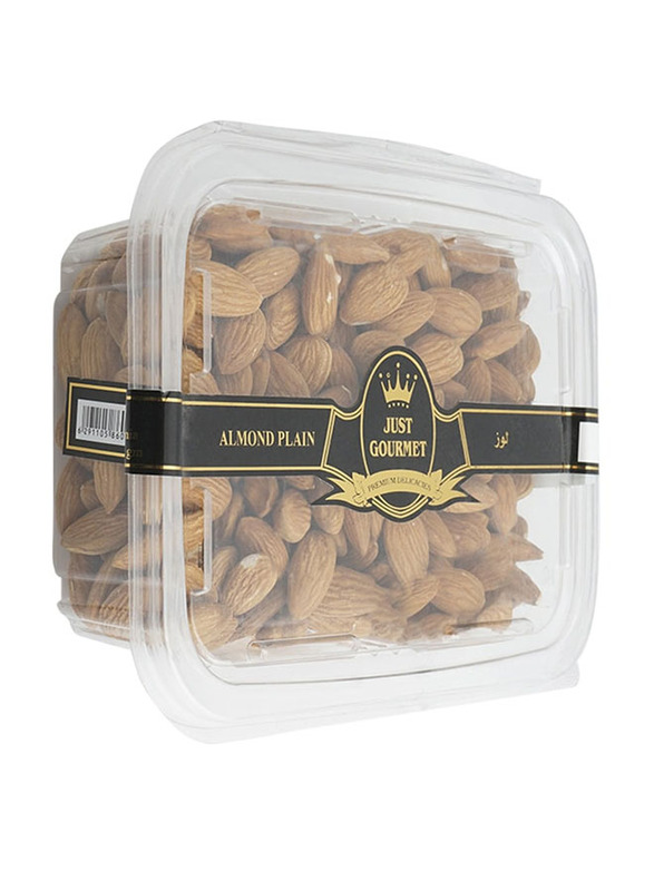 Just Gourmet Plain Almonds, 1 Piece x 440g