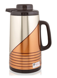 Peacock 1.6Ltr Vacuum Flask, Brown