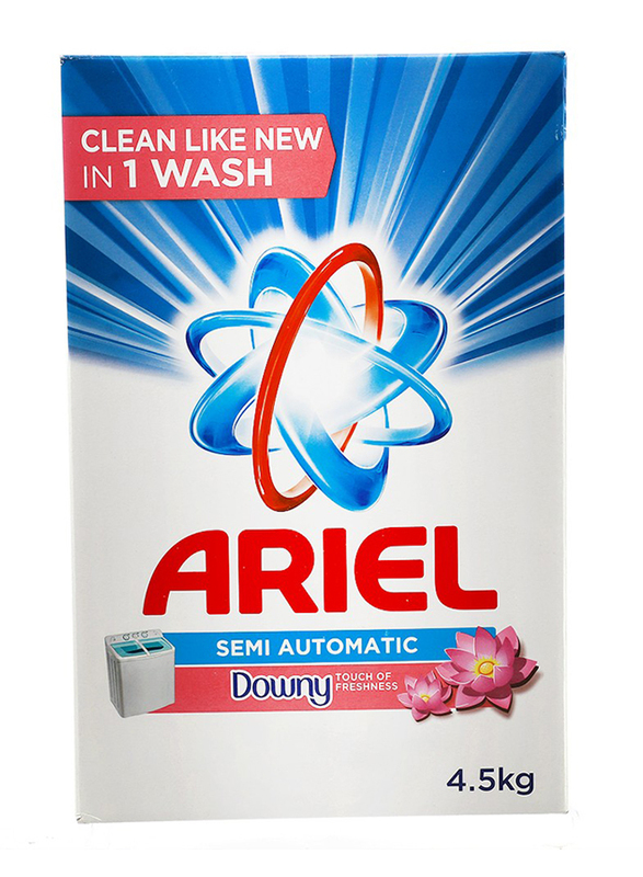

Ariel Blue with Touch of Downy Top Load Detergent Powder, 4 Pieces x 4.5 Kg