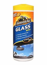 Armor All 30-Piece Window Wet Wipes, Black/Yellow