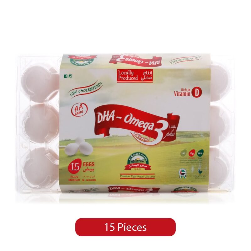 

Ova Plus DHA Omega 3 Egg, 15 Pieces