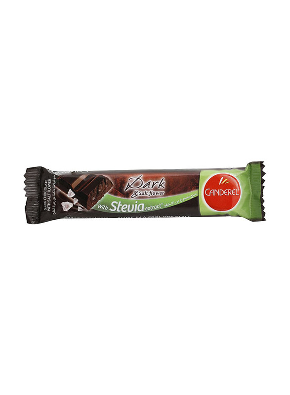 

Canderel Salt Flower & Dark Chocolate with Stevia Extracts, 1 Piece x 30g