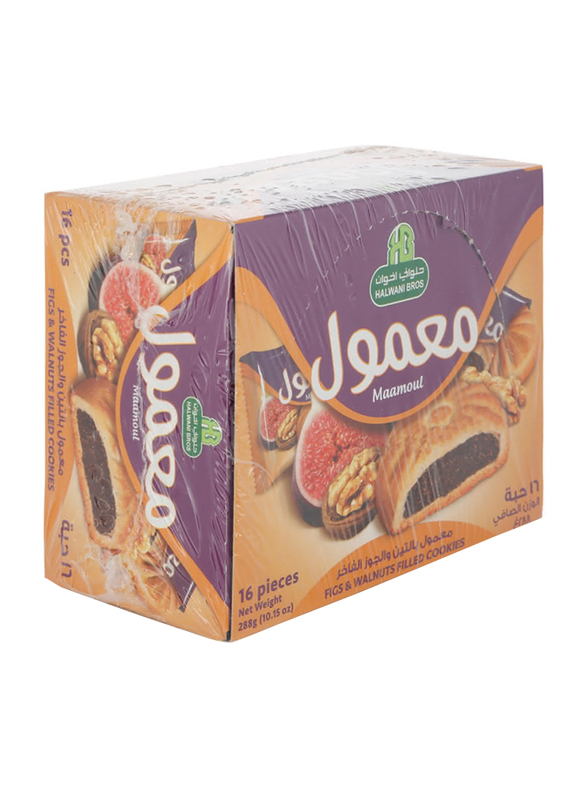 

Halwani Bros Figs & Walnuts Filled Cookies, 1 Piece x 288g