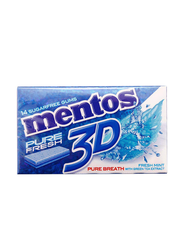 

Mentos 3D Pure Fresh with Green Tea Extract, 33g