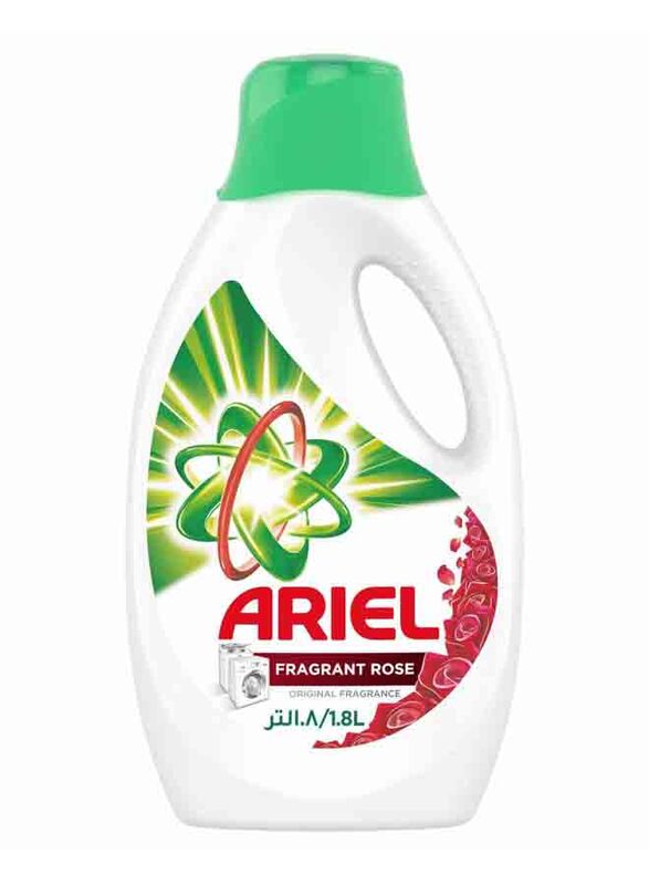 

Ariel Automatic Power Gel Laundry Detergent Fragrant Rose Scent, 1.8 Liter